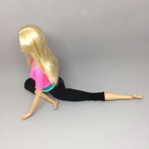 片脚の足の王様のポーズ