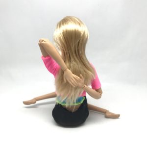 牛の顔のポーズ（後ろ）