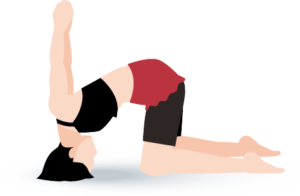 ウサギのポーズ