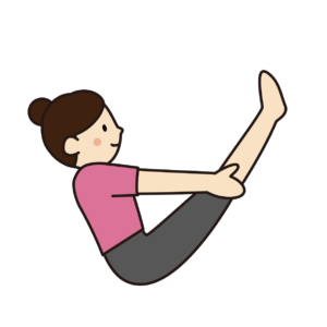 完全な舟のポーズ