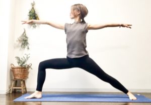 戦士のポーズ２