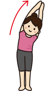 三日月のポーズ