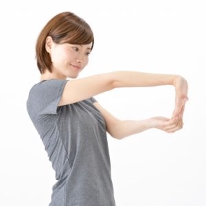 手首のストレッチ