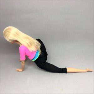 とかげのポーズ