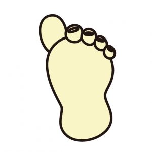 足指じゃんけん　チョキ