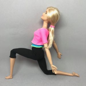 ひばりのポーズ